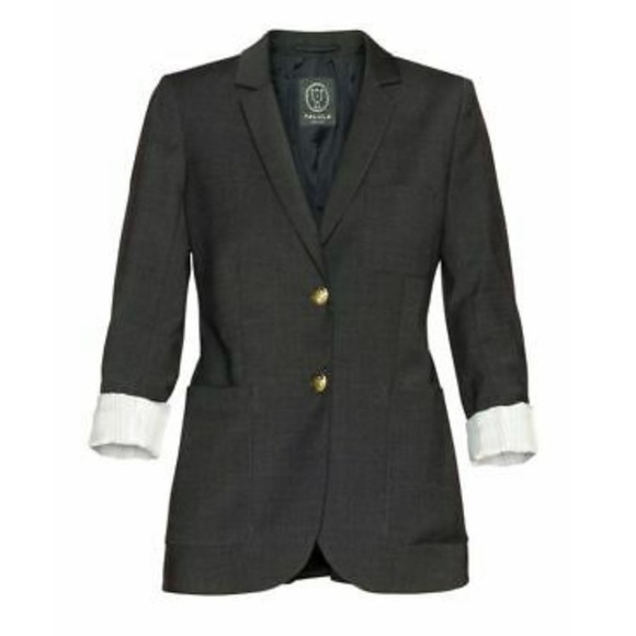 Aritzia Jackets & Blazers - Aritzia Talula Ex-Boyfriend Blazer Black Size 2 Buttons Wool Blend Stretch